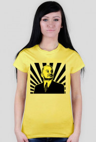 Koszulka damska, złota