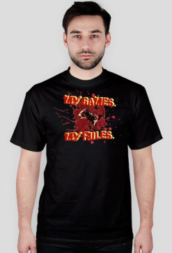 Koszulka męska "My Games. My Rules." CZARNA (Xbox)