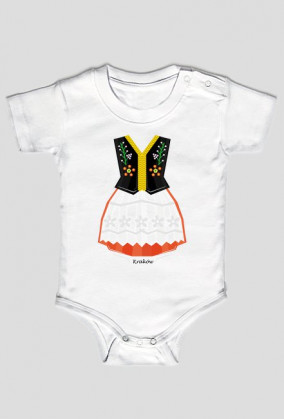 Śpioszki Krakowianka dziewczynka [ Kraków ]