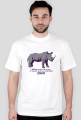 Koszulka męska - Nosorożec. Pada