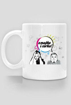 kubek dla mamy lub córki
