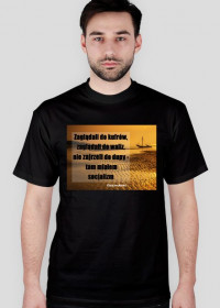 Koszulka z cytatem - Czesław Miłosz - W dupie mam socjalizm