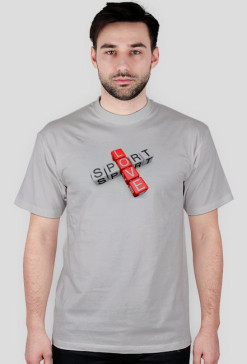 Koszulka męska Love Sport ShirtLux