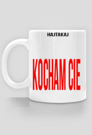kocham cie kubek