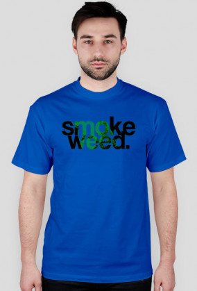 Koszulka męska Smoke Weed ShirtLux
