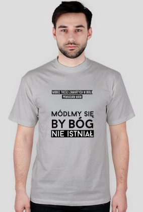 módlmy się by bóg nie istniał