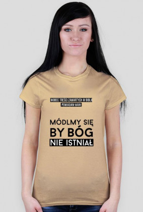 módlmy się by bóg nie istniał