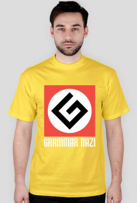 Grammar Nazi!