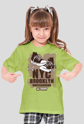 Koszulka dla dziewczynki - NYC. Pada