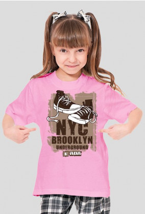 Koszulka dla dziewczynki - NYC. Pada