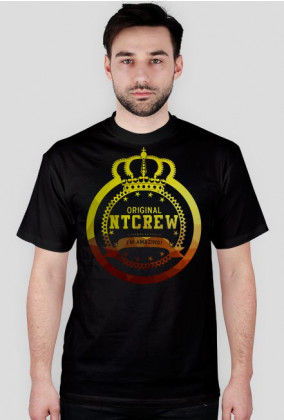 ntCREW Original | Koszulka czarna | Męska