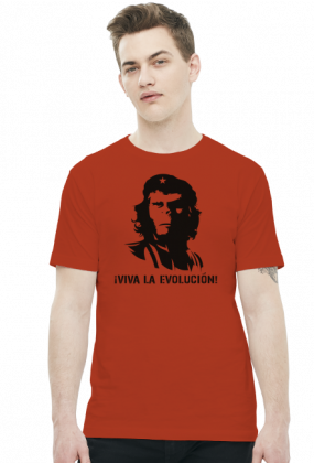 Koszulka Che Guevara parodia - Viva la evolucion