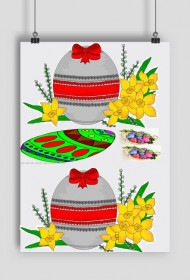 Jajka Wielkanocne plakat