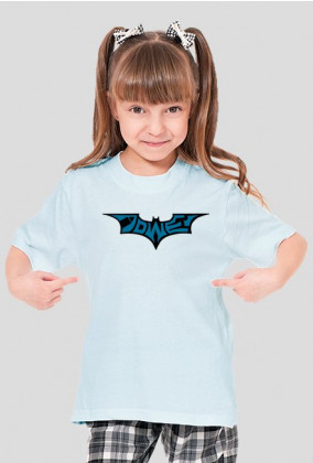 Koszulka Bat Adwe [Niebieska] [Dziewczęca]