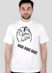 Koszulka biała - Rage & The rage guy