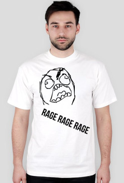 Koszulka biała - Rage & The rage guy