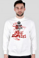 Kill Zombies Bluza White