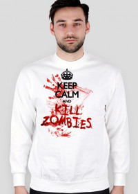 Kill Zombies Bluza White