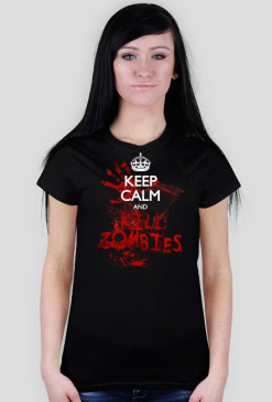 Kill Zombies Black Damska