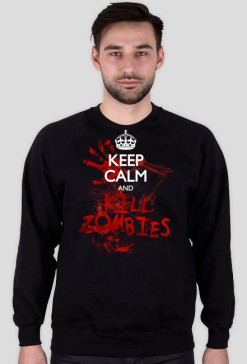 Kill Zombies Black Bluza