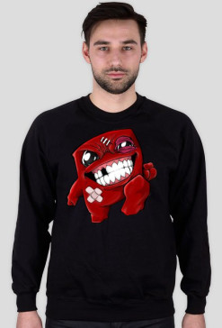SUPER MEAT BOY Czarna męska