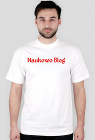 Oficjalna koszulka Naukowo Blog (męska)