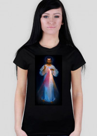 Jezu ufam Tobie koszulka damska