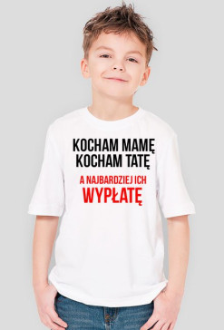 Chłopiec - koszulka Wypłata