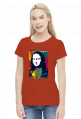 Koszulka damska - Mona Lisa. Pada