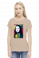 Koszulka damska - Mona Lisa. Pada