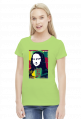 Koszulka damska - Mona Lisa. Pada