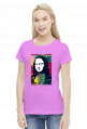 Koszulka damska - Mona Lisa. Pada