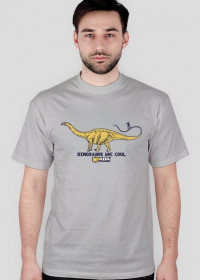 Koszulka męska - Dinozaury są fajne. Pada