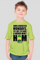 Koszulka dla chłopca - Poniedziałek. Pada