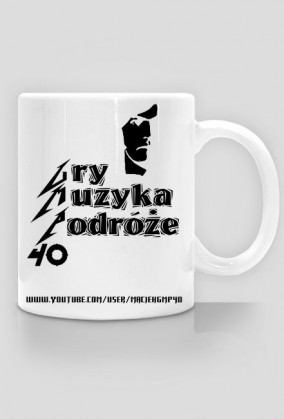 KUBEK "GRY, MUZYKA, PODRÓŻE"