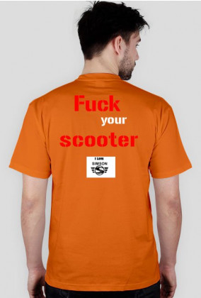 koszulka Fuck your scooter