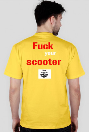 koszulka Fuck your scooter