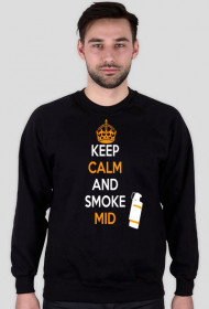 BLUZA KEEP CAML AND SMOKE MID CZARNA