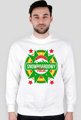 Bluza męska - NAJLEPSZY SNOWBOARDOWY TATA EVER (różne kolory!)