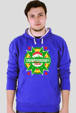 Bluza męska z kapturem MP3 - NAJLEPSZY SNOWBOARDOWY TATA EVER (różne kolory!)