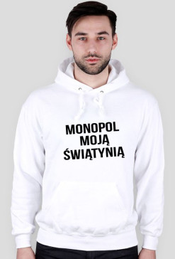 Bluza (biała) Monopol Moją Świątynią