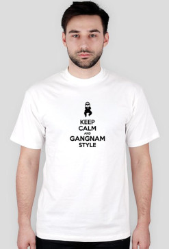 Koszulka (biała) Gangnam Style