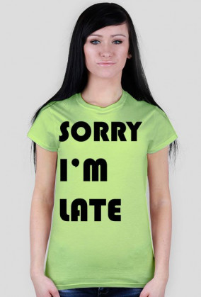 Koszulka damska dla spóźnialskich