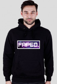 HOODIE GALAXY FAPED BLACK