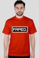 T-SHIRT FAPED BLACK MULTI