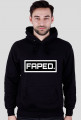 HOODIE BLACK FAPED MULTI