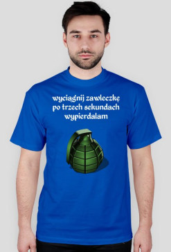 koszulka granat