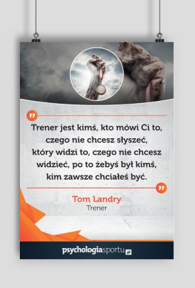 Plakat - Tom Landry
