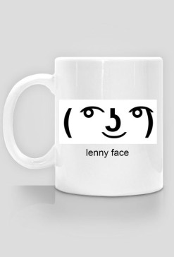 Lenny face kubek