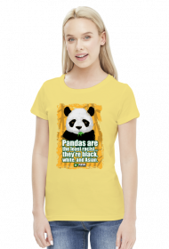 Koszulka damska - Panda. Pada